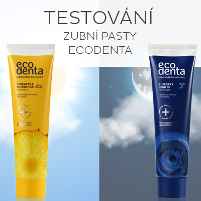 Sada zubních past Pineapple mornings & Bilberry Nights 2 x 100 ml Sada zubních past Pineapple mornings & Bilberry Nights 2 x 100 ml