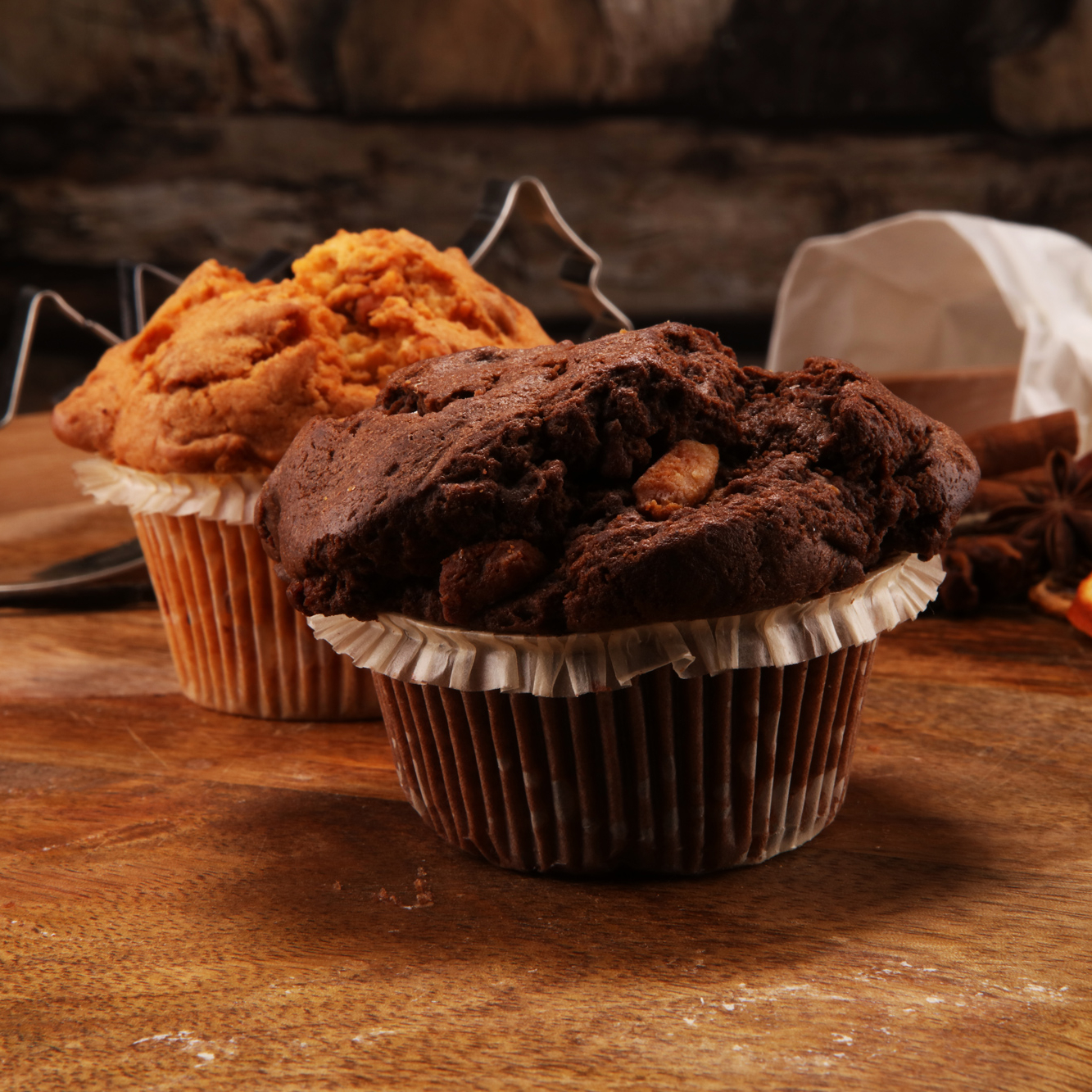 Banánový muffin